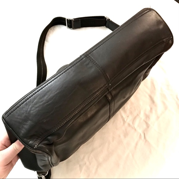 Coach 1941 Genuine Leather Briefcase - Picture 6 of 16